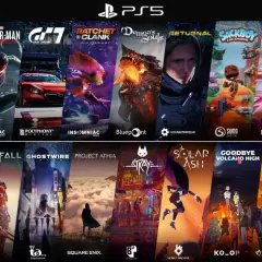 Kolekcja gier przygodowych PS5: Horizon, Spider-Man, Ratchet & Clank, Demon's Souls, Returnal, Sackboy, Astro's Playroom, Kena, Godfall, Ghostwire, Stray, Deathloop i inne.