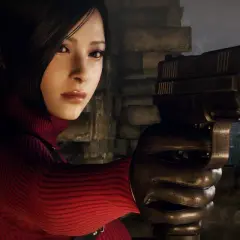 Ada Wong z pistoletem w dłoni, gotowa do akcji w Resident Evil 4 Separate Ways.