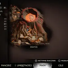 Mapa Muspelheim, Płonące Klify. Odnaleziono 1/1 Kruki Odyna. Wulkaniczny krajobraz z lawą.