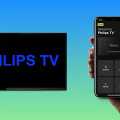 Klonowanie ekranu iPhone na Philips TV. Aplikacja pozwala na strumieniowanie ekranu, zdjęć, muzyki i filmów.