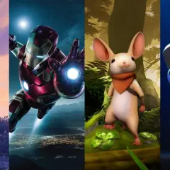 Odkryj darmowe gry VR PS4: kosmiczny podróżnik, Iron Man, myszka w lesie i Astro Bot.