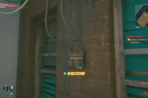 Cyberpunk 2077: Czerwony wieszcz czeka na wskazówki. Zeskanuj okolicę, by je znaleźć.