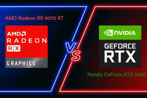 AMD Radeon RX 9070 XT kontra Nvidia GeForce RTX 5080. Która karta graficzna jest najlepsza na świecie?