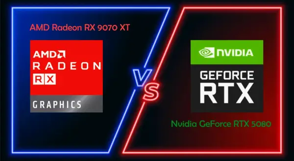 AMD Radeon RX 9070 XT kontra Nvidia GeForce RTX 5080. Która karta graficzna jest najlepsza na świecie?
