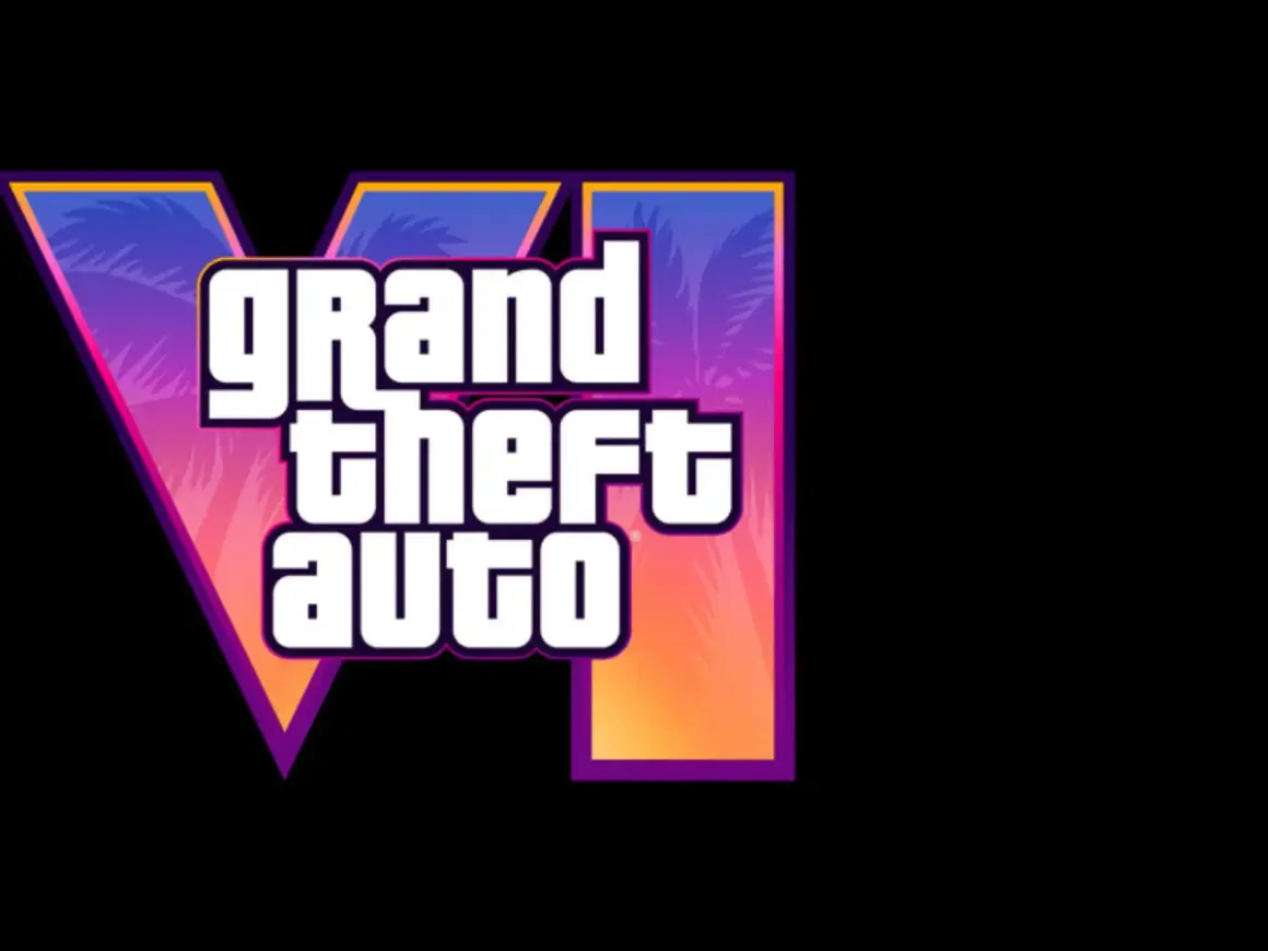 Logo Grand Theft Auto VI z palmami w tle. Fani zastanawiają się, czy GTA 6 będzie na PS4.