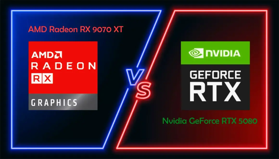 AMD Radeon RX 9070 XT kontra Nvidia GeForce RTX 5080. Która karta graficzna jest najlepsza na świecie?