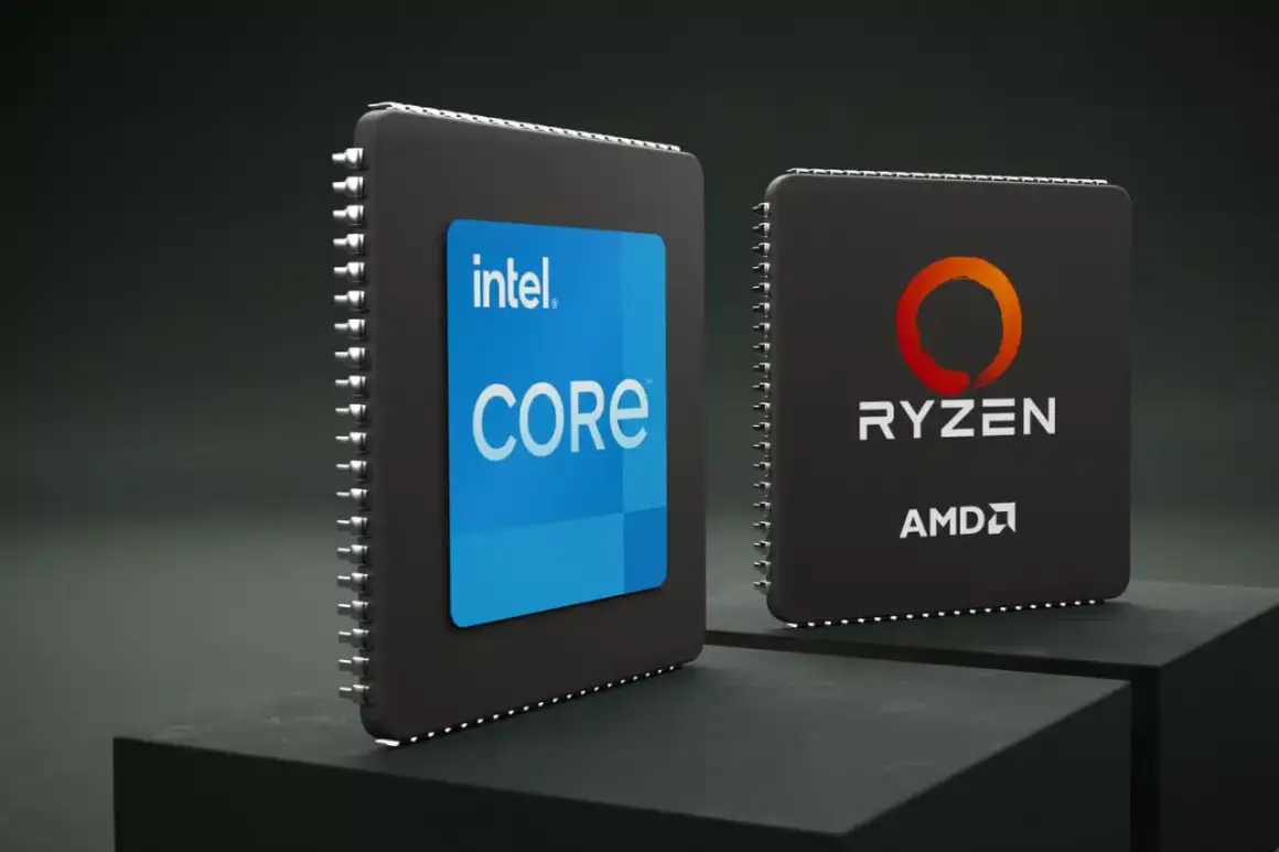 Porównanie procesorów: Intel Core obok AMD Ryzen. Dwa kluczowe układy dla graczy i profesjonalistów.