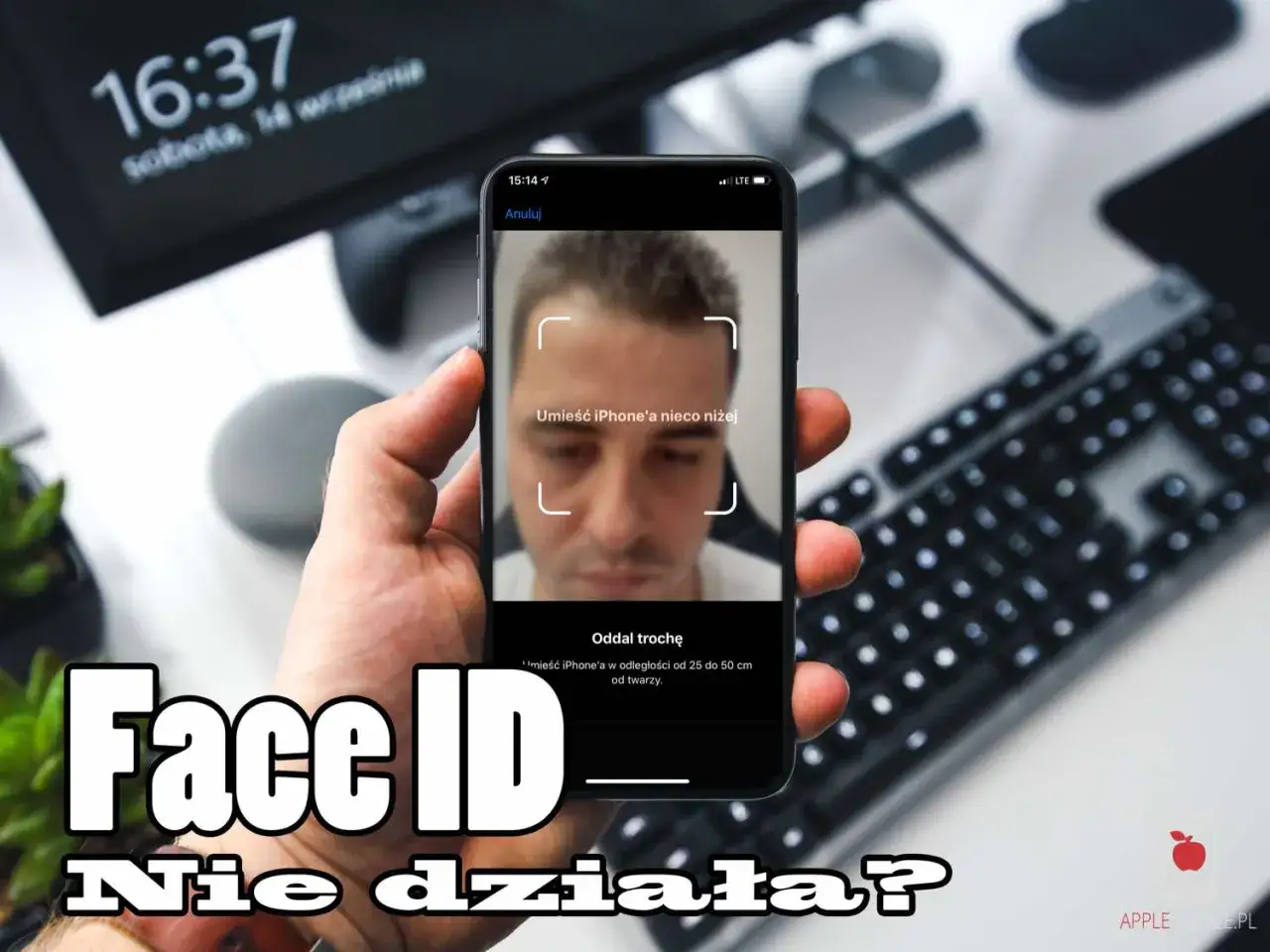 Face ID nie działa? Na ekranie telefonu komunikat 