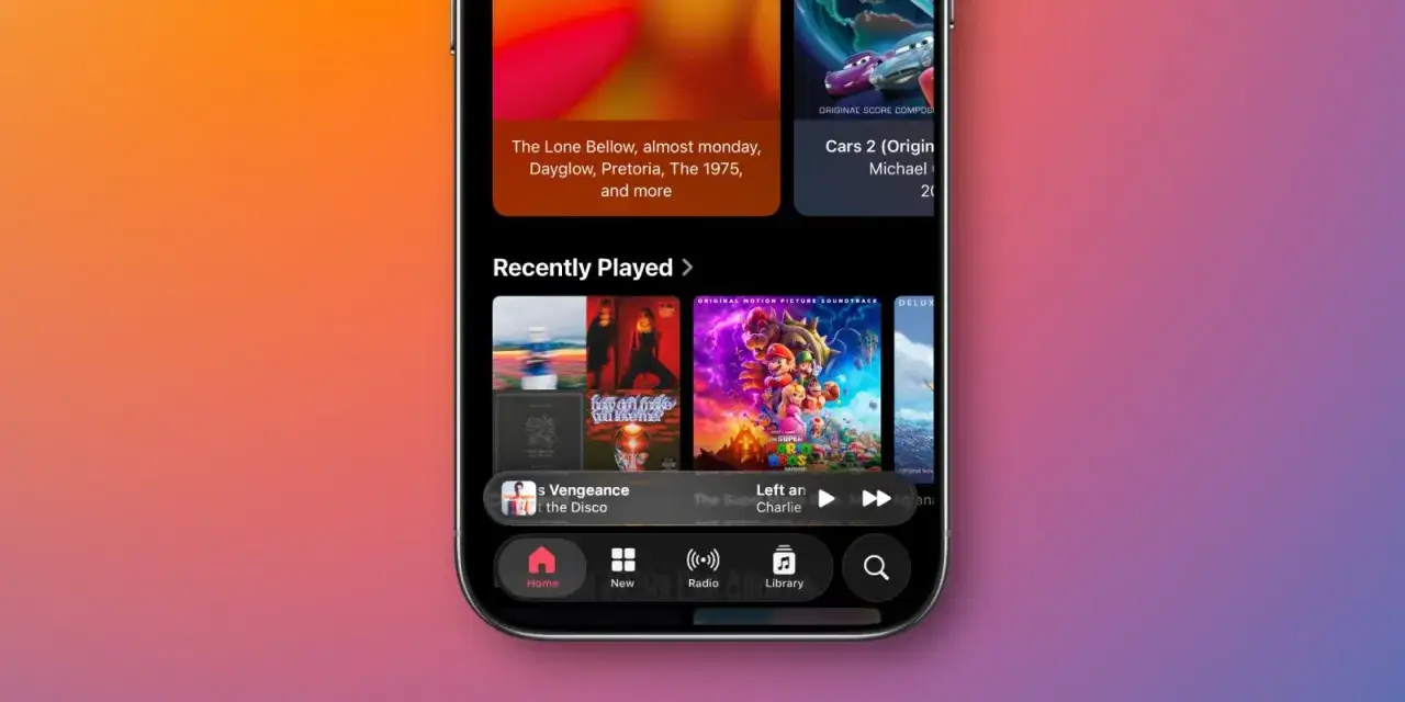 Na ekranie iPhone'a z iOS 26.4 widzimy sekcję 