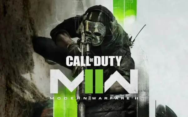 Postać w masce czaszki z karabinem, gotowa do akcji. To zapowiedź ekscytujących misji w Call of Duty Modern Warfare 2.